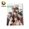 دفتر 50برگ فنری کلاسیک طرح گروه بی تی اس (BTS)