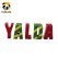 شمع حروف لاتین دست ساز مدل یلدا (Yalda)