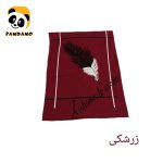 تیشرت اسپرت لانگ طرح پر زرشکی