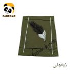 تیشرت اسپرت لانگ طرح پر زیتونی