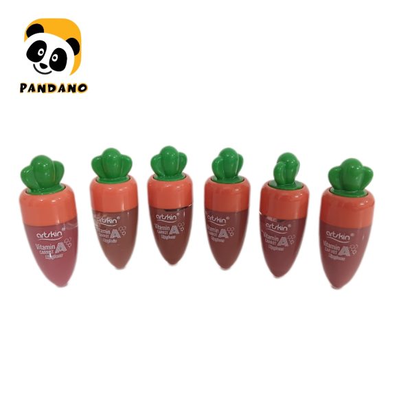 رژ لب مایع آرت اسکین طرح هویج کد B