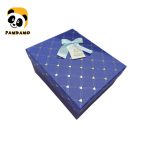 پک کادویی مردانه تم آبی مدل هارد باکس قلبی