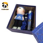 پک کادویی مردانه تم آبی مدل هارد باکس قلبی