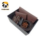 پک کادویی مردانه تم قهوه ای مدل هارد باکس کلاسیک